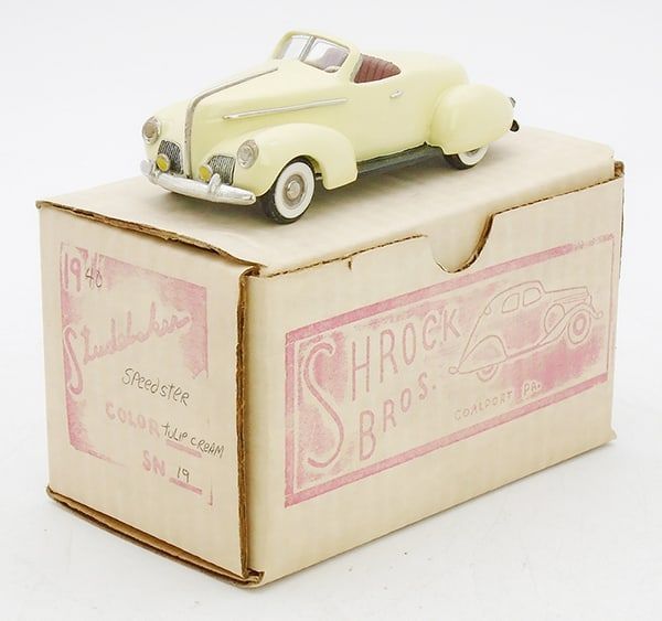 Lot 152: SHROCK BROS #19 1940 STUDEBAKER SPEEDSTER