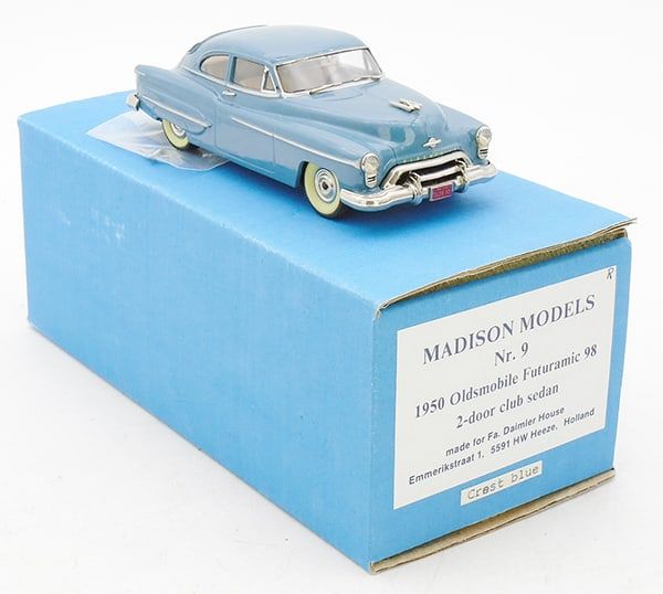 Lot 165: MADISON MODELS #9 1950 OLDSMOBILE FUTURAMIC 98 SEDAN