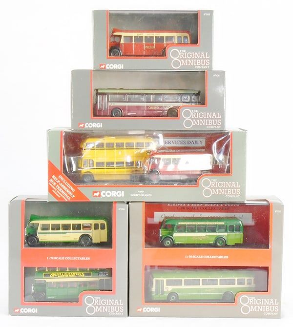 Lot 205: CORGI ORIGINAL OMNIBUS