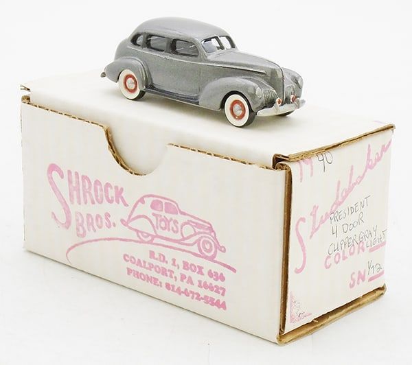 Lot 232: SHROCK BROS 1940 STUDEBAKER PRESIDENT 4 DR