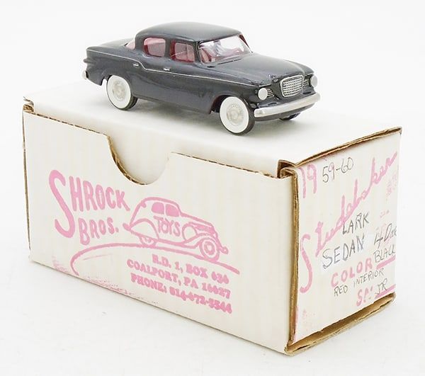 Lot 236: SHROCK BROS 1959/60 STUDEBAKER LARK 4 DR SEDAN