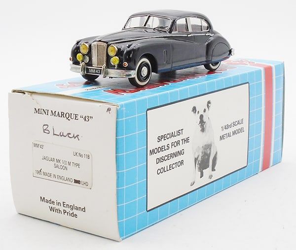 Lot 273: MINI MARQUE 43 UK11B 1950 JAGUAR MK VII