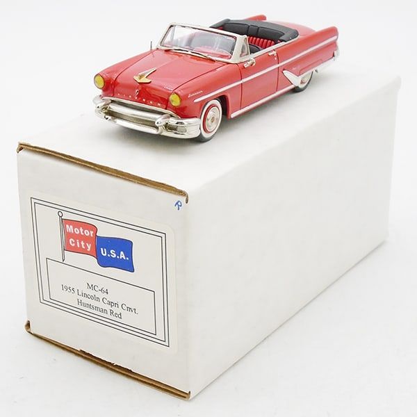 Lot 287: MOTOR CITY MC64 1955 LINCOLN CAPRI CONVERTIBLE