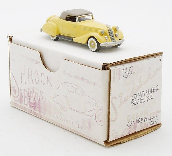 Lot 307: SHROCK BROS 1935 STUDEBAKER COMMANDER ROADSTER