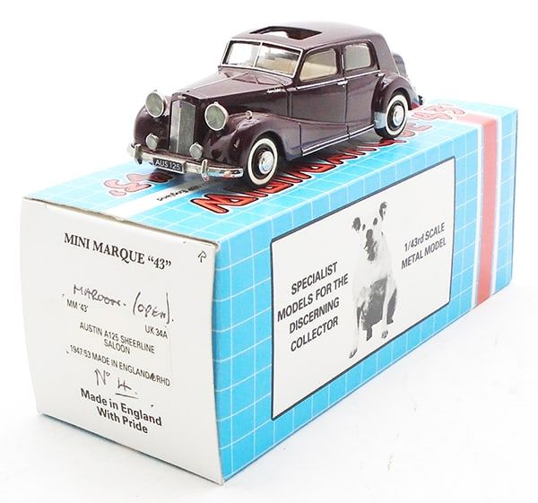 Lot 328: MINI MARQUE UK34A 1947/53 AUSTIN A125 SHEERLINE SALOON