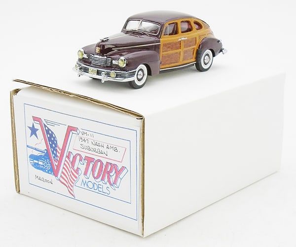 Lot 331: VICTORY MODELS VM-11 1947 NASH AMBASSADOR SUBURBAN