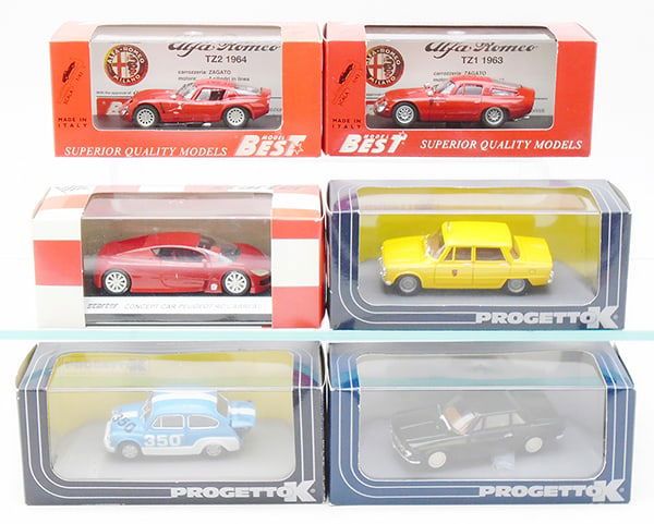 Lot 333: 6 ITALIAN VEHICLES