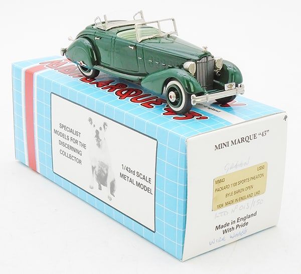 Lot 345: MINI MARQUE US50 1934 PACKARD LE BARON