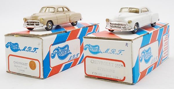 Lot 349: 2 RECORD MRF 1952 CHEVROLET SKYLINE AUTOS