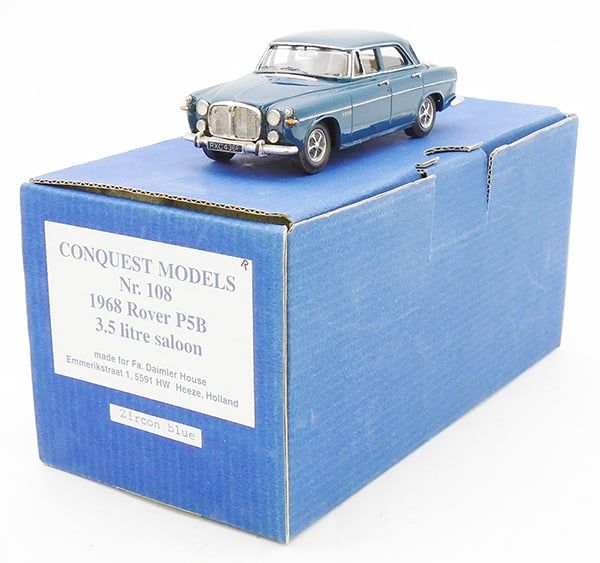 Lot 356: CONQUEST MODELS #108 1968 ROVER P5B SALOON