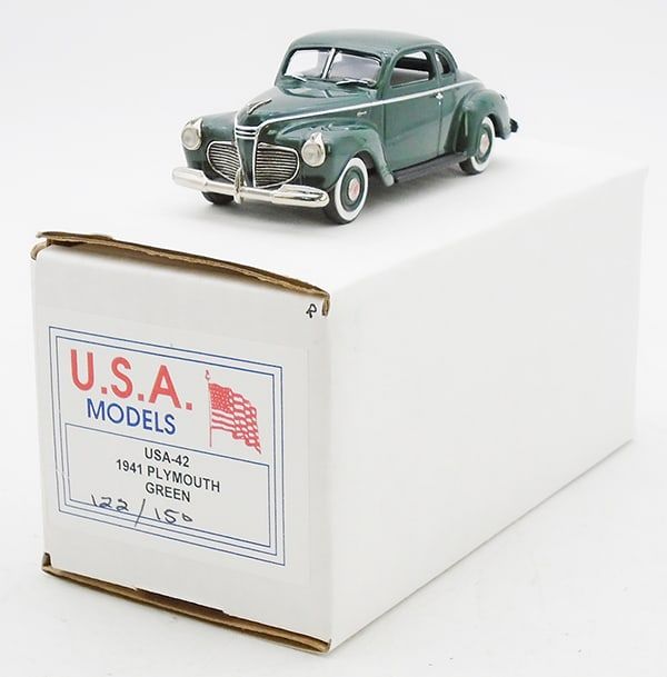 Lot 357: USA MODELS USA-42 1941 PLYMOUTH