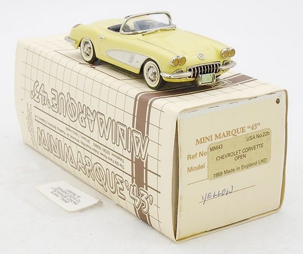 Lot 368: MINI MARQUE USA22B 1959 CHEVROLET CORVETTE