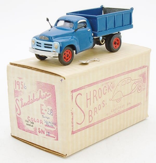 Lot 375: SHROCK BROS #2 1956 STUDEBAKER E28 DUMP TRUCK