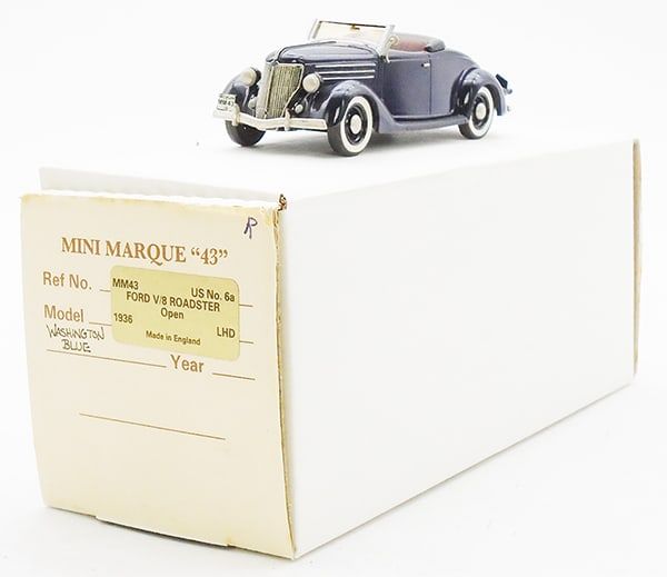 Lot 391: MINI MARQUE 43 6A 1936 FORD V8 ROADSTER