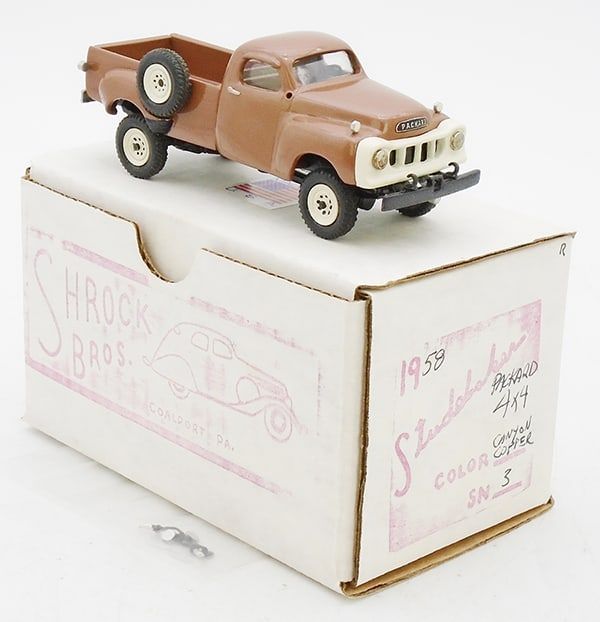 Lot 407: SHROCK BROS #3 1958 STUDEBAKER PACKARD 4X4