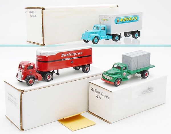 Lot 418: 3 DEHANES MODELS TRUCKS