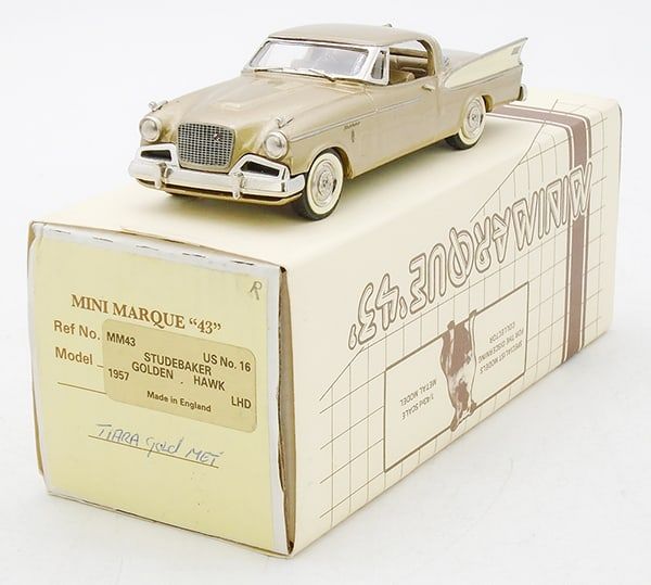 Lot 440: MINI MARQUE US  16 1957 STUDEBAKER GOLDEN HAWK