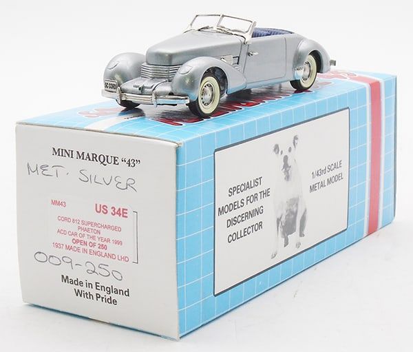 Lot 455: MINI MARQUE 43 US 34E 1937 CORD 812 PHAETON