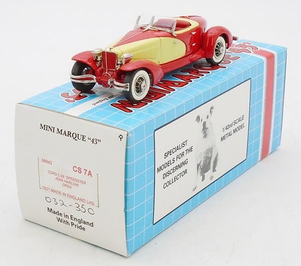 Lot 478: MINI MARQUE CS7A 1931 CORD L29 SPEEDSTER