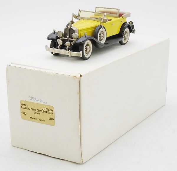Lot 488: MINI MARQUE US5A PACKARD DUAL COWL PHAETON