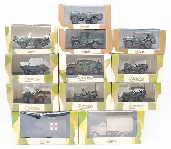 Lot 499: 12 VITESSE VICTORIA MILITARY VEHICLES
