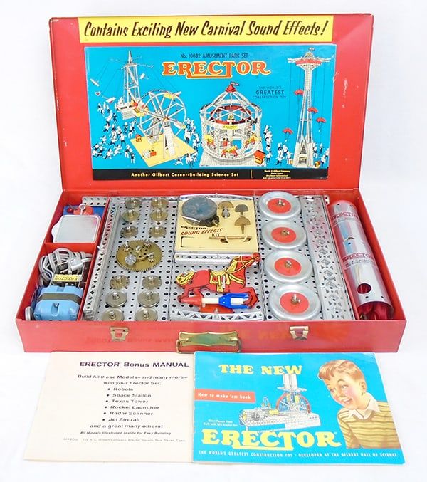 Lot 495: ERECTOR SET 10032 AMUSEMENT PARK SET