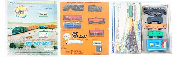 Lot 208: 2 MARX TRAIN SETS