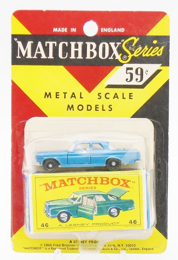 Lot 154: MATCHBOX 46C2 MERCEDES COUPE BLISTER PACK
