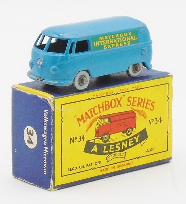 Lot 209: MATCHBOX 34A3 VOLKSWAGEN MICROVAN