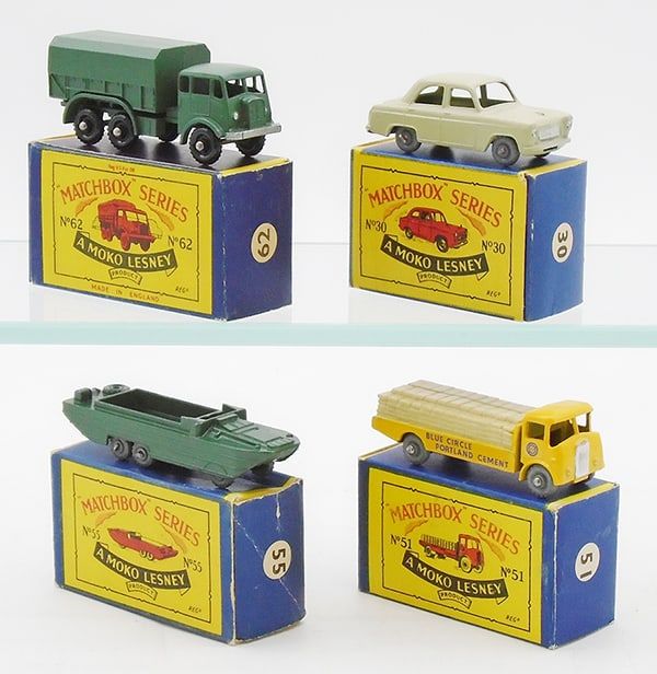 Lot 217: 4 MATCHBOX MOKOS