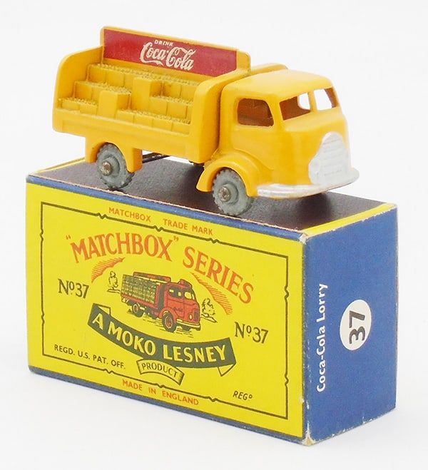 Lot 229: MATCHBOX 37A1 COCA COLA LORRY