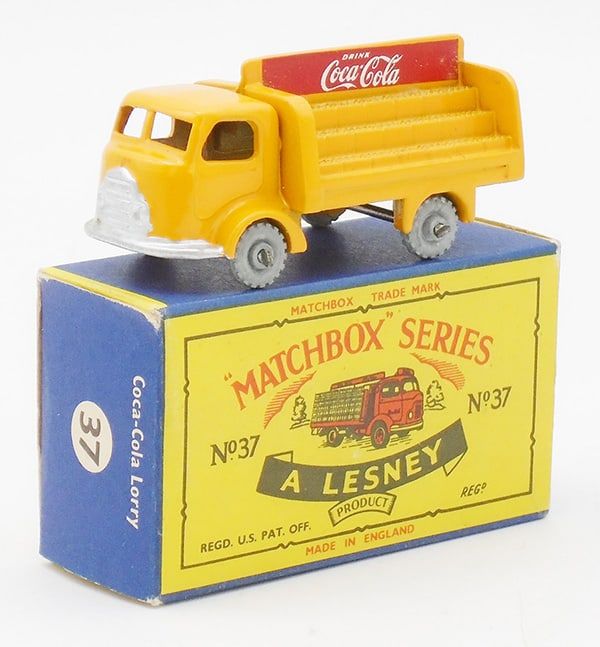 Lot 230: MATCHBOX 37A2 COCA COLA LORRY