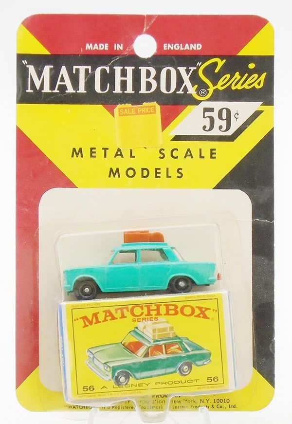 Lot 242: MATCHBOX 56B2 FIAT 1500 BLISTER PACK