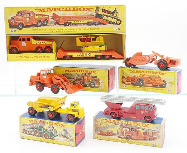 Lot 339: 5 MATCHBOX KING SIZE VEHICLES