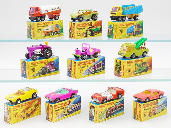 Lot 352: 10 MATCHBOX SUPERFASTS