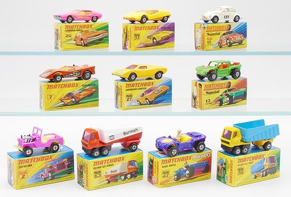 Lot 361: 10 MATCHBOX SUPERFASTS