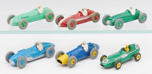 Lot 403: 6 DINKY GRAND PRIX RACERS