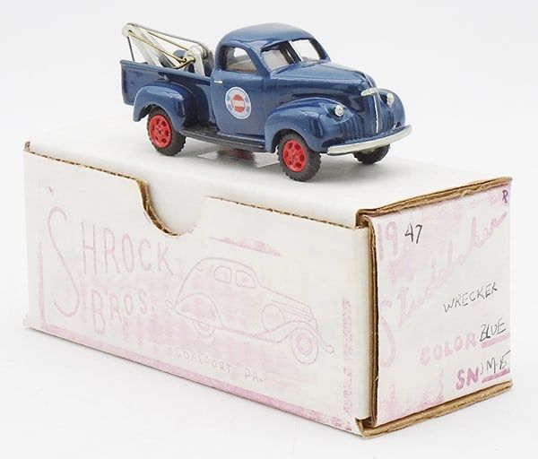 Lot 186: SHROCK 1947 STUDEBAKER WRECKER