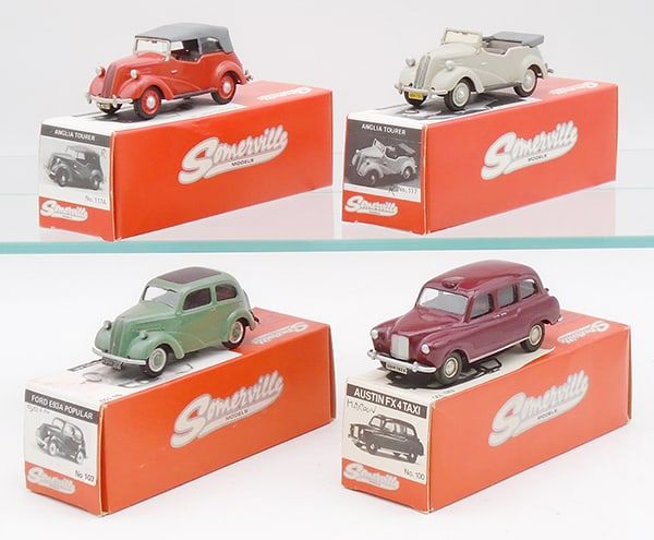 Lot 252: 4 SOMERVILLE MODELS AUTOS