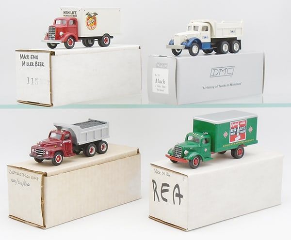 Lot 255: 4 DEHANES MODELS TRUCKS
