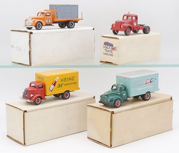 Lot 257: 4 DEHANES MODELS TRUCKS