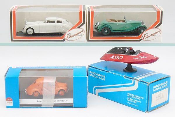 Lot 261: 4 MODEL AUTOS