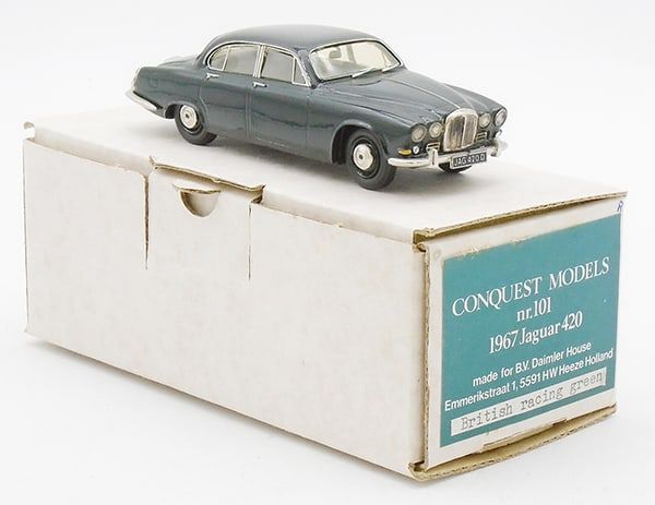 Lot 360: CONQUEST MODELS 101 1967 JAGUAR 420