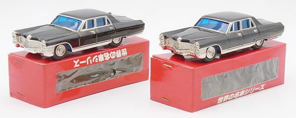 Lot 363: 2 SAKURA A3 CADILLAC SEDANS