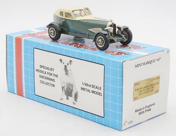 Lot 372: MINI MARQUE 29B 1929 AUBURN CABIN SPEEDSTER