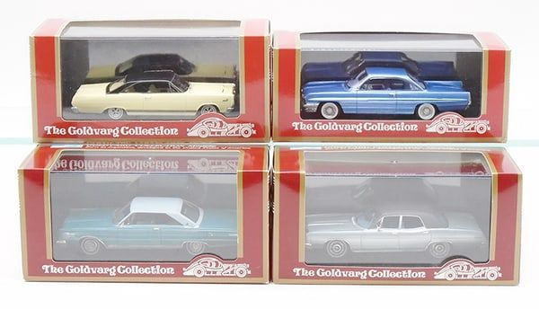 Lot 396: 4 GOLDVARG COLLECTION MODELS
