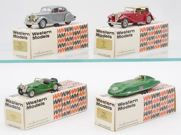 Lot 434: 4 WESTERN MODELS AUTOS