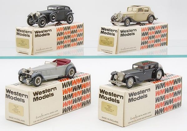 Lot 453: 4 WESTERN MODELS VEHICLES