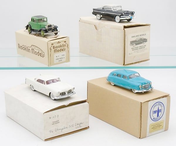 Lot 457: 4 MODEL AUTOS