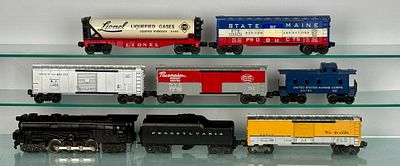 Lionel Train Set. Lionel O Gauge model train, 681 locomotive , 2046W "PENNSYLVANIA" tender 